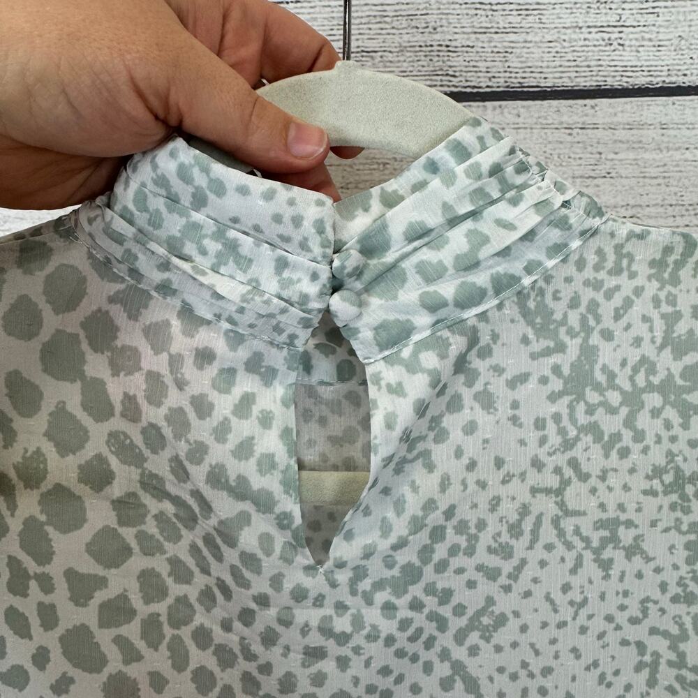 Sincerely Ours Women's Mint Python Rosie Puff Sle… - image 9